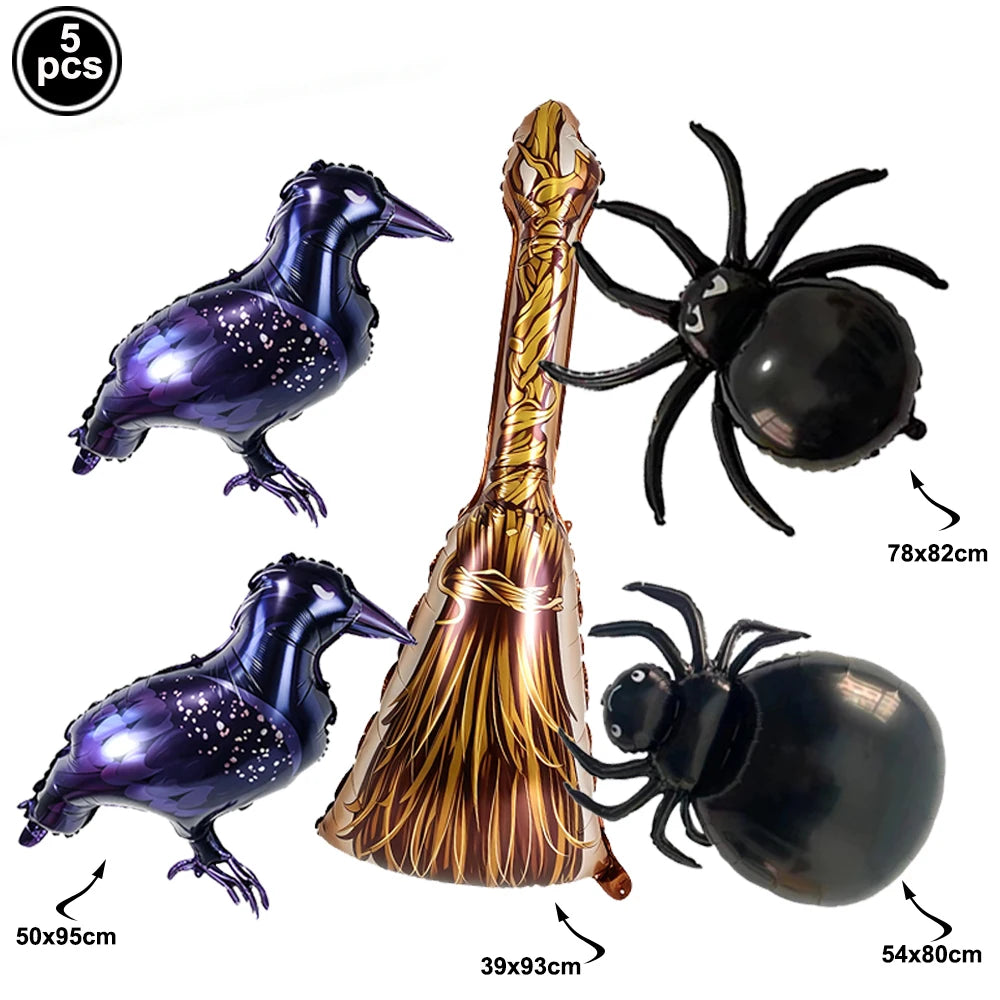 Halloween Foil Balloons – Large Standing Haunted House Balloons