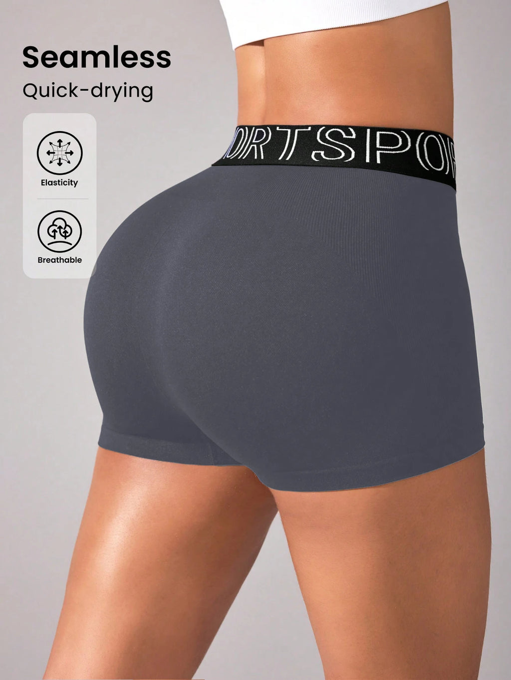 Women's High Waist Yoga Shorts