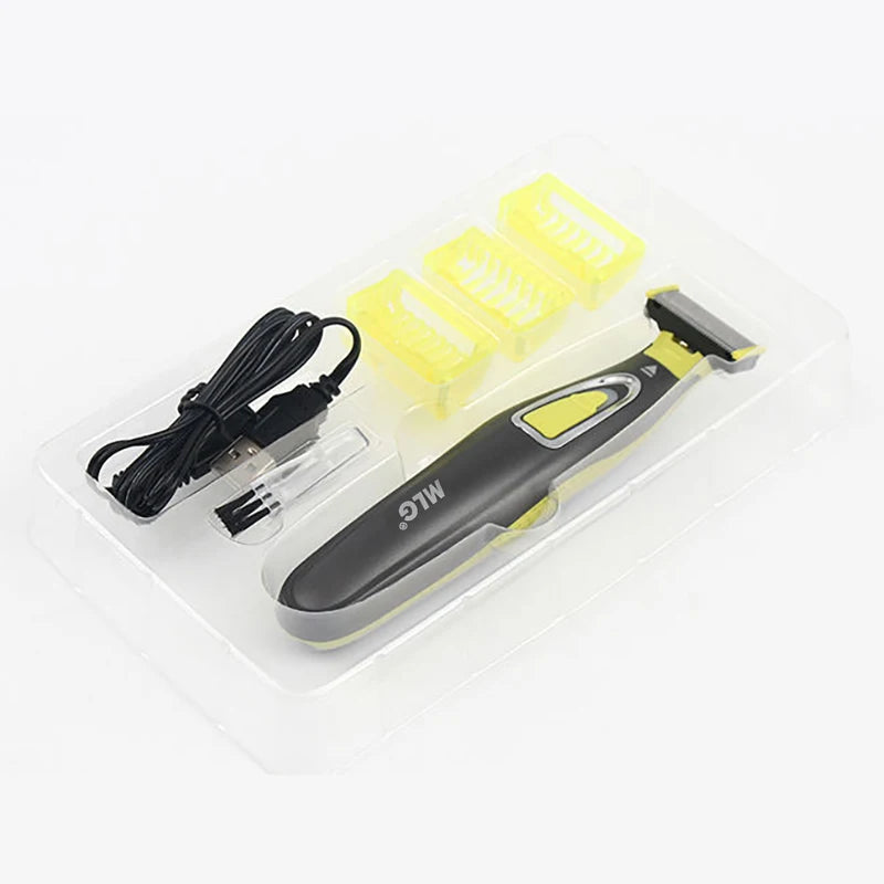 Men's Electric Portable Shaver – USB Rechargeable Trimmer