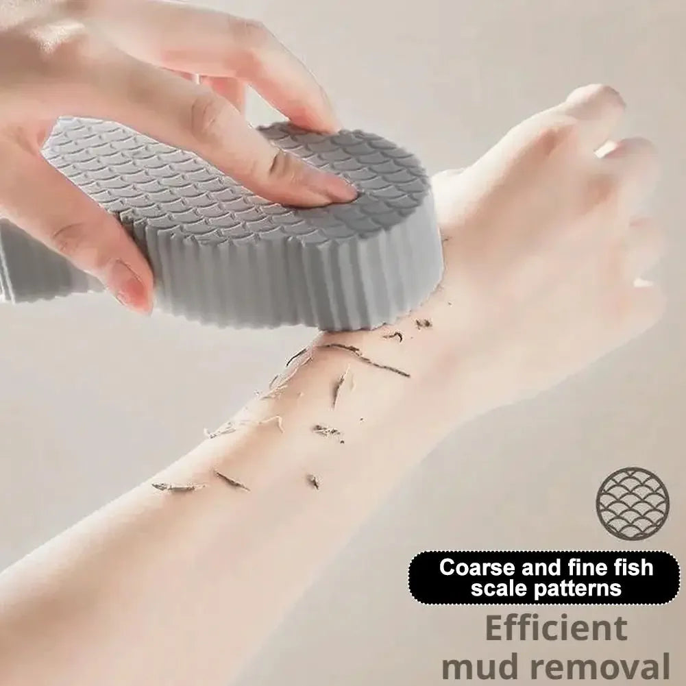 3D Exfoliating Bath Sponge — Dead Skin Remover Shower Scrubber