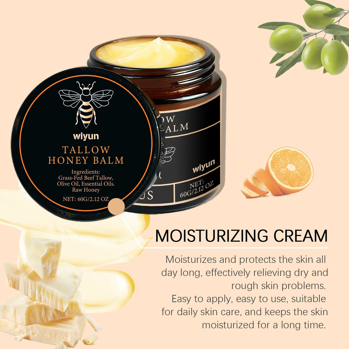 Tallow Honey Glow Hydrating Cream