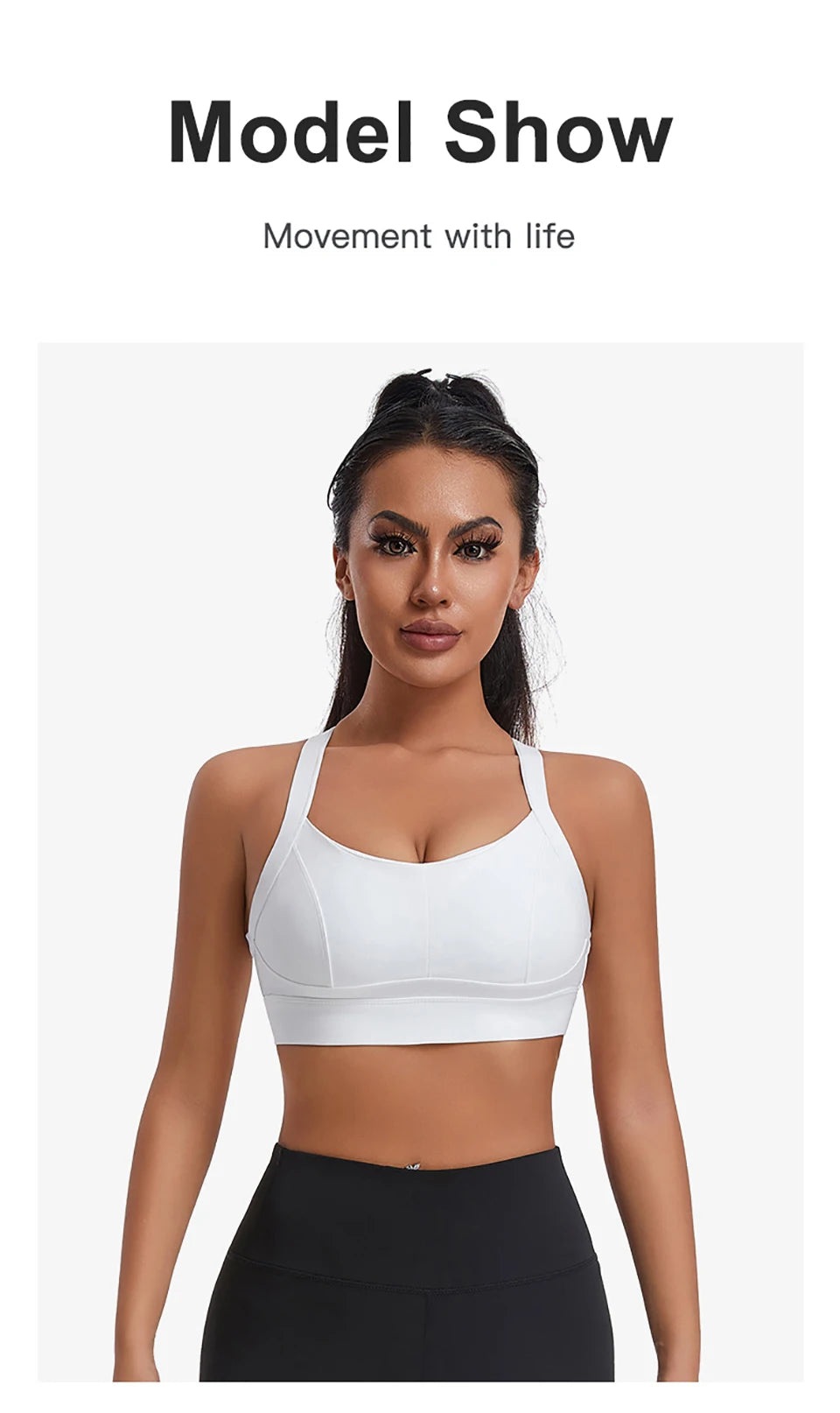 Women's High Impact Padded Sports Bra
