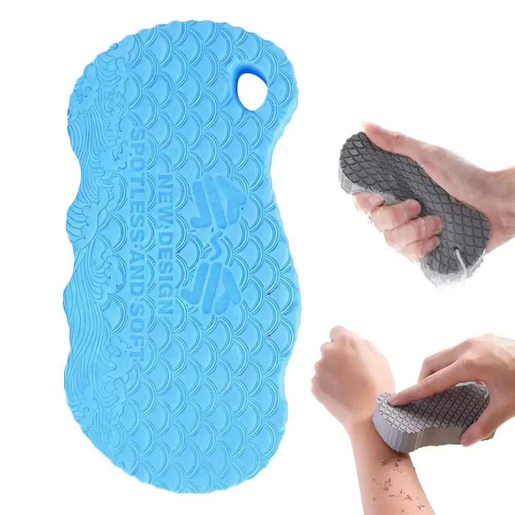 3D Exfoliating Bath Sponge — Dead Skin Remover Shower Scrubber