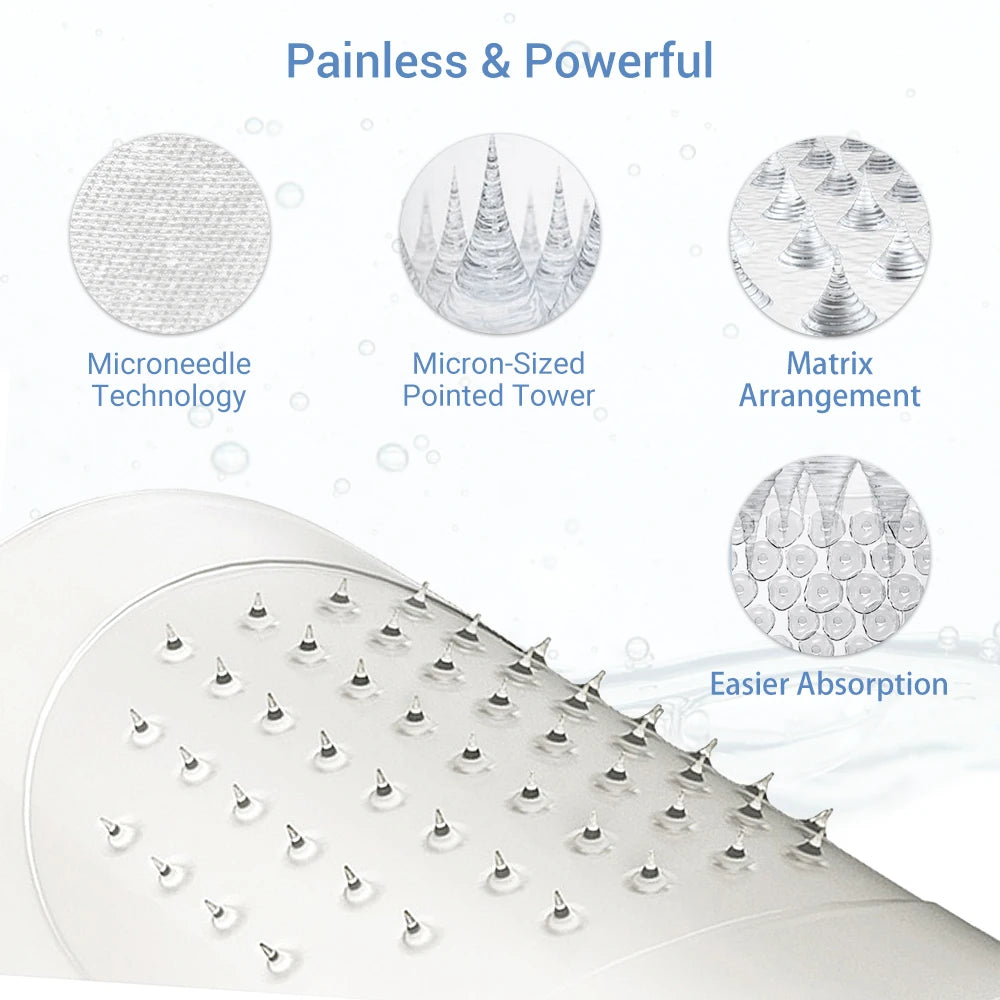 Hyaluronic Acid Microneedle Eye Patches - Anti Aging