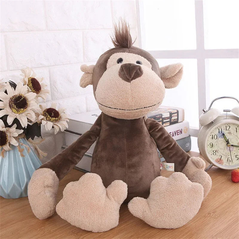 Jungle Animal Plush Toy Set – Soft Stuffed Wildlife Friends