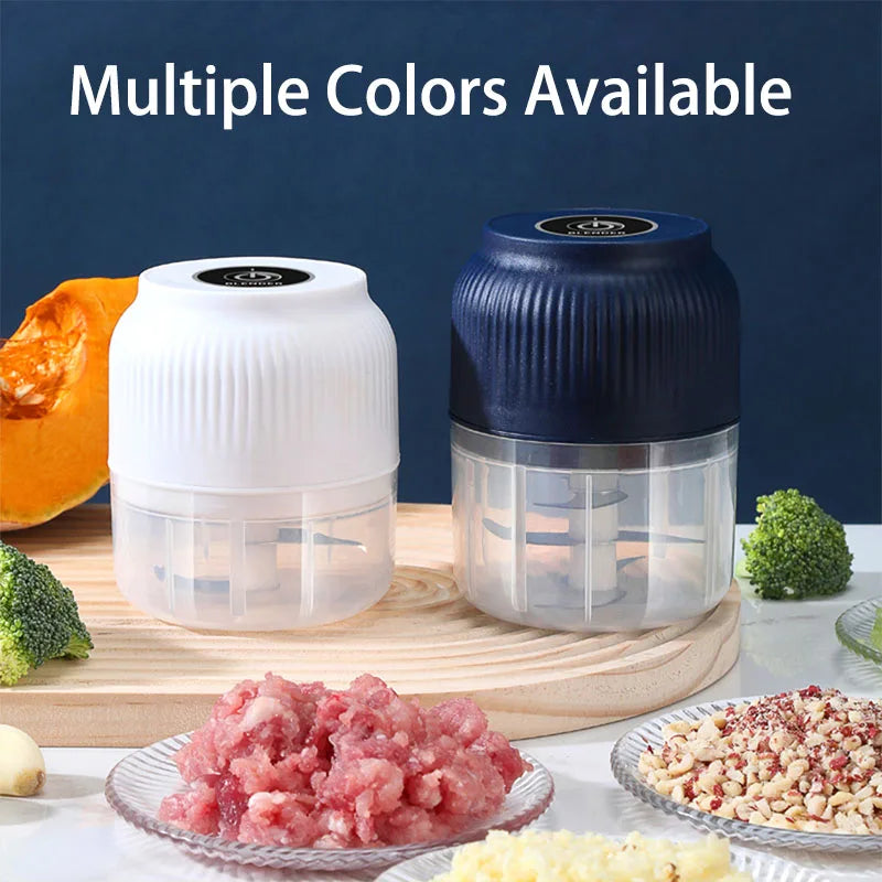 ChopPro 250ML USB Rechargeable Mini Electric Vegetable Chopper