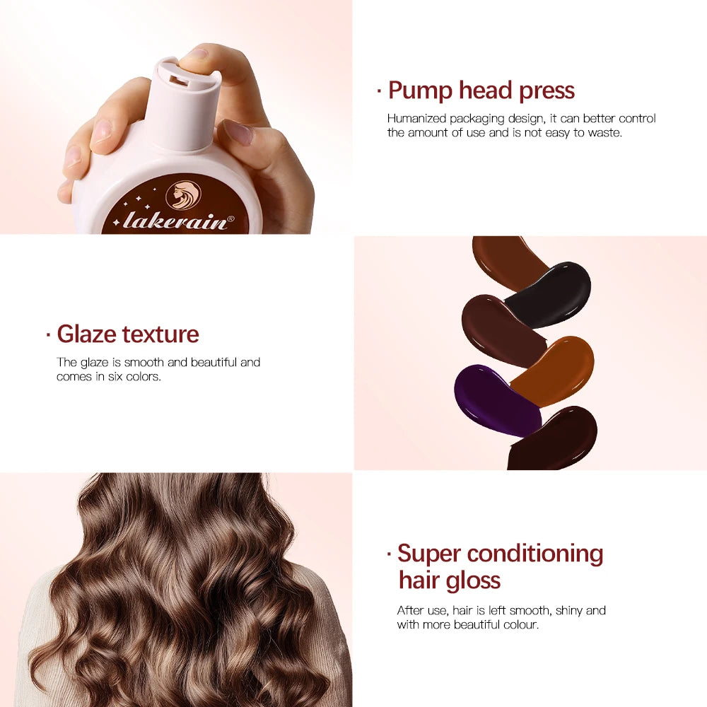 Semi-Permanent Hair Gloss Treatment