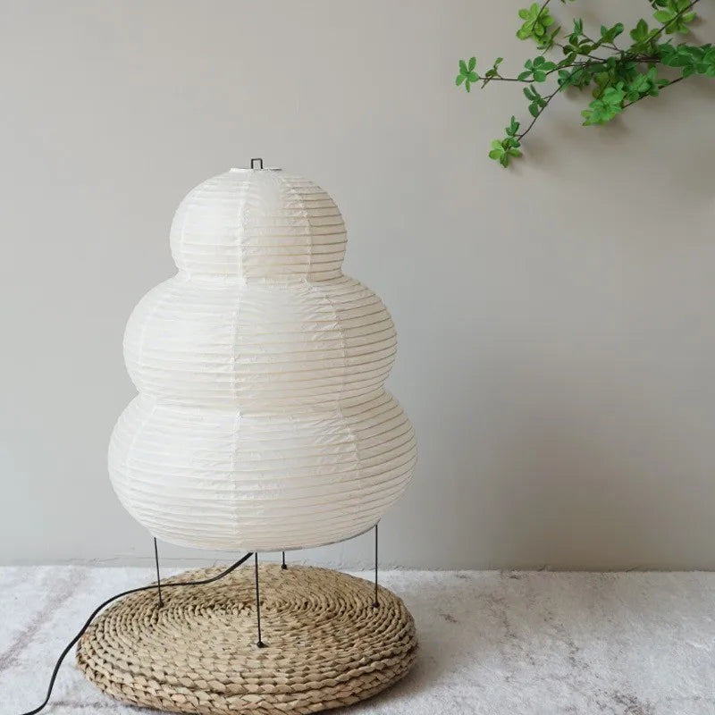 Akari Noguchi-Style Paper Table Lamp