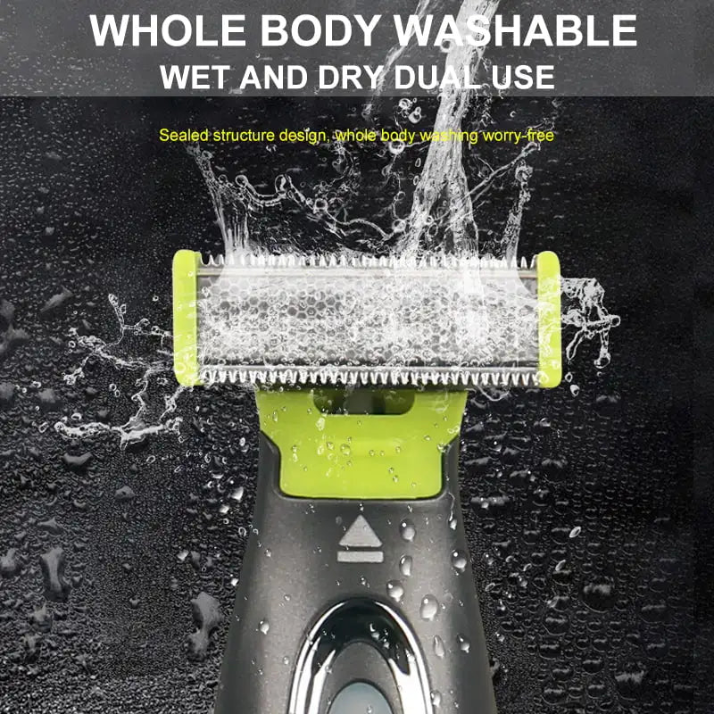 Men's Electric Portable Shaver – USB Rechargeable Trimmer
