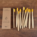 BambooSmile Natural Bamboo Toothbrush Set
