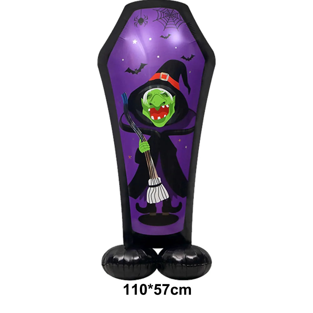 Halloween Foil Balloons – Large Standing Haunted House Balloons