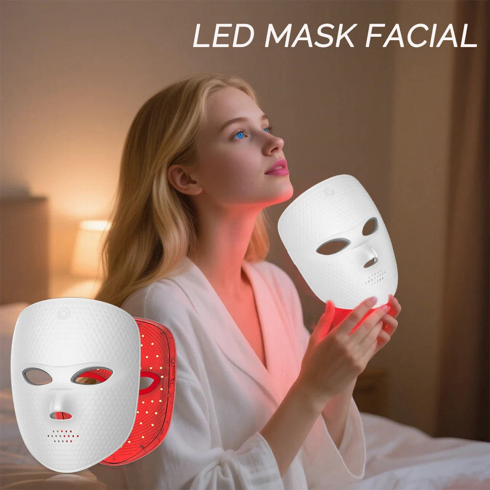 LumaGlow Red Light Therapy Face Mask