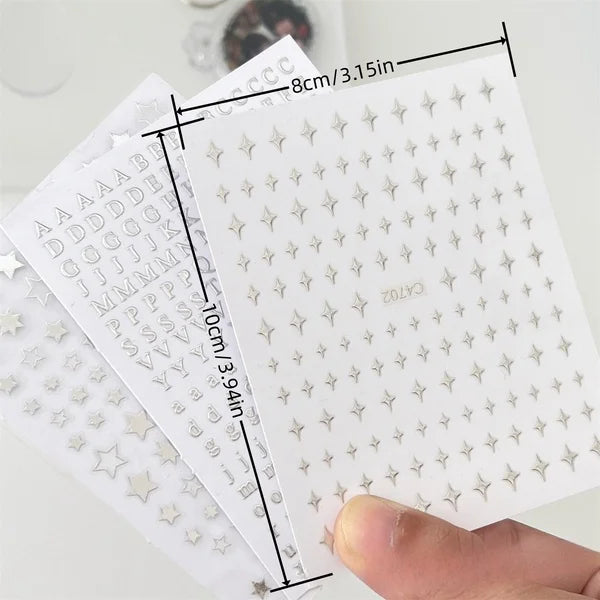 Decorative Sticker Set for Scrapbooking