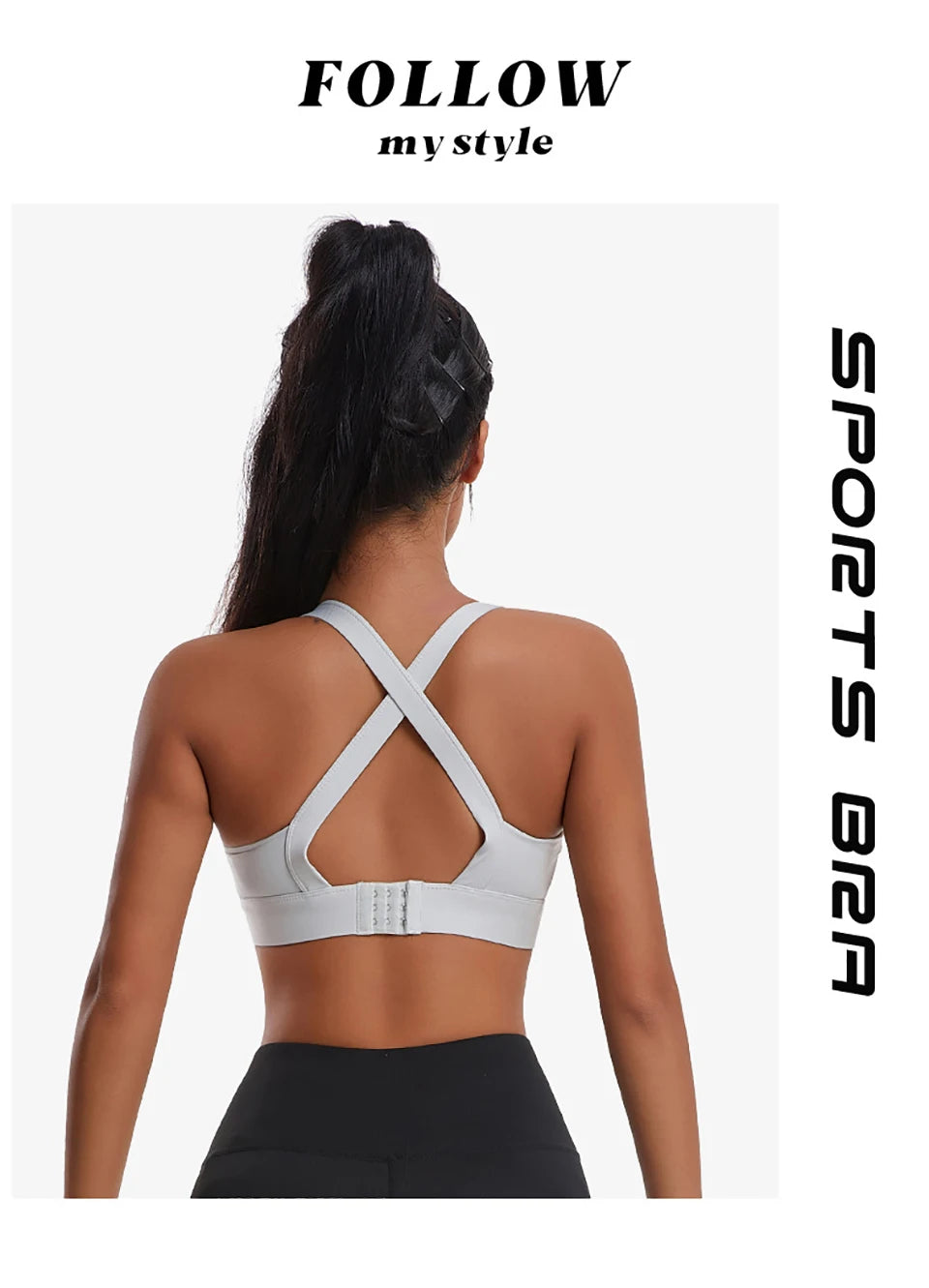 Women's High Impact Padded Sports Bra