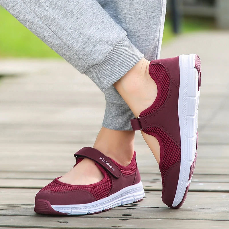 Women's Breathable Vulcanized Sneakers