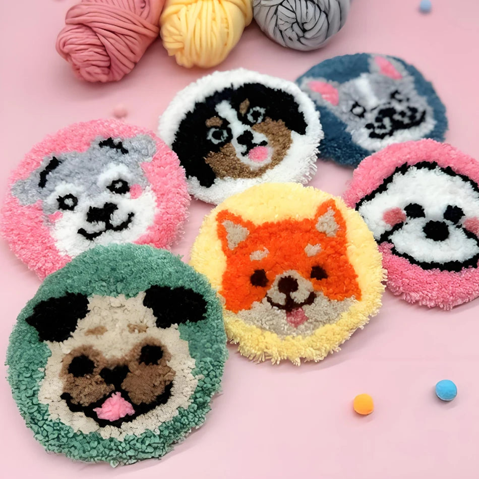 Punch Needle Coaster Kit