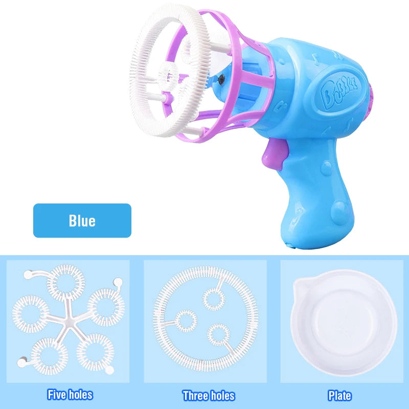 Automatic Bubble Gun – Fun Outdoor Bubble Blaster for Kids