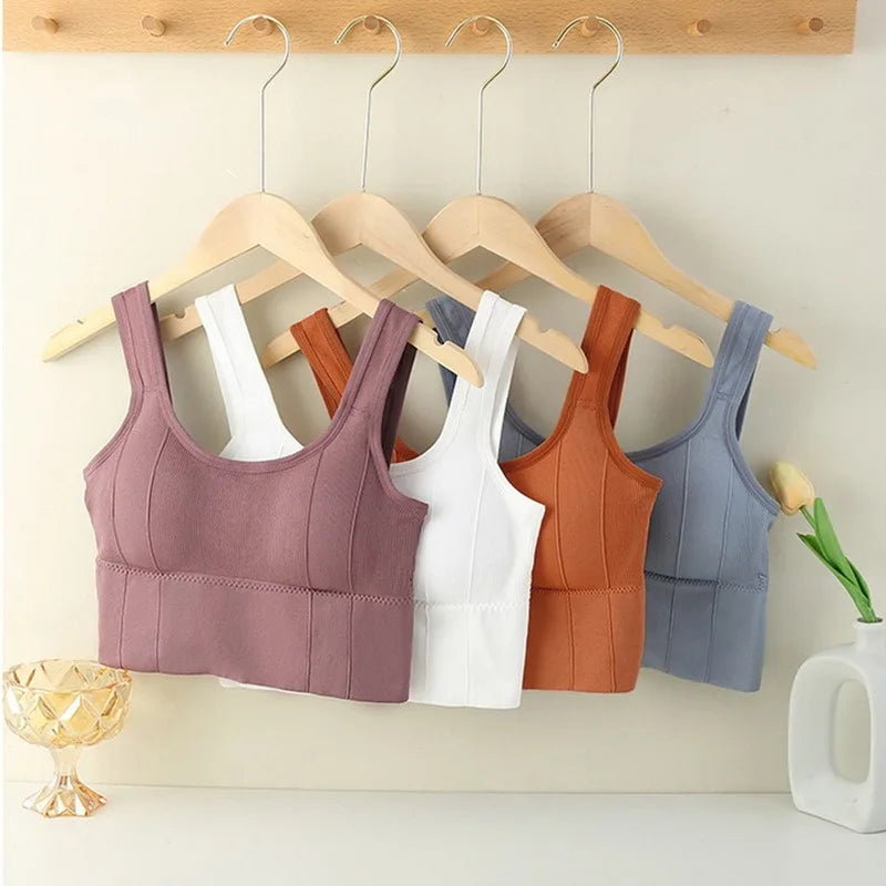 Women's Seamless Breathable Sports Bra
