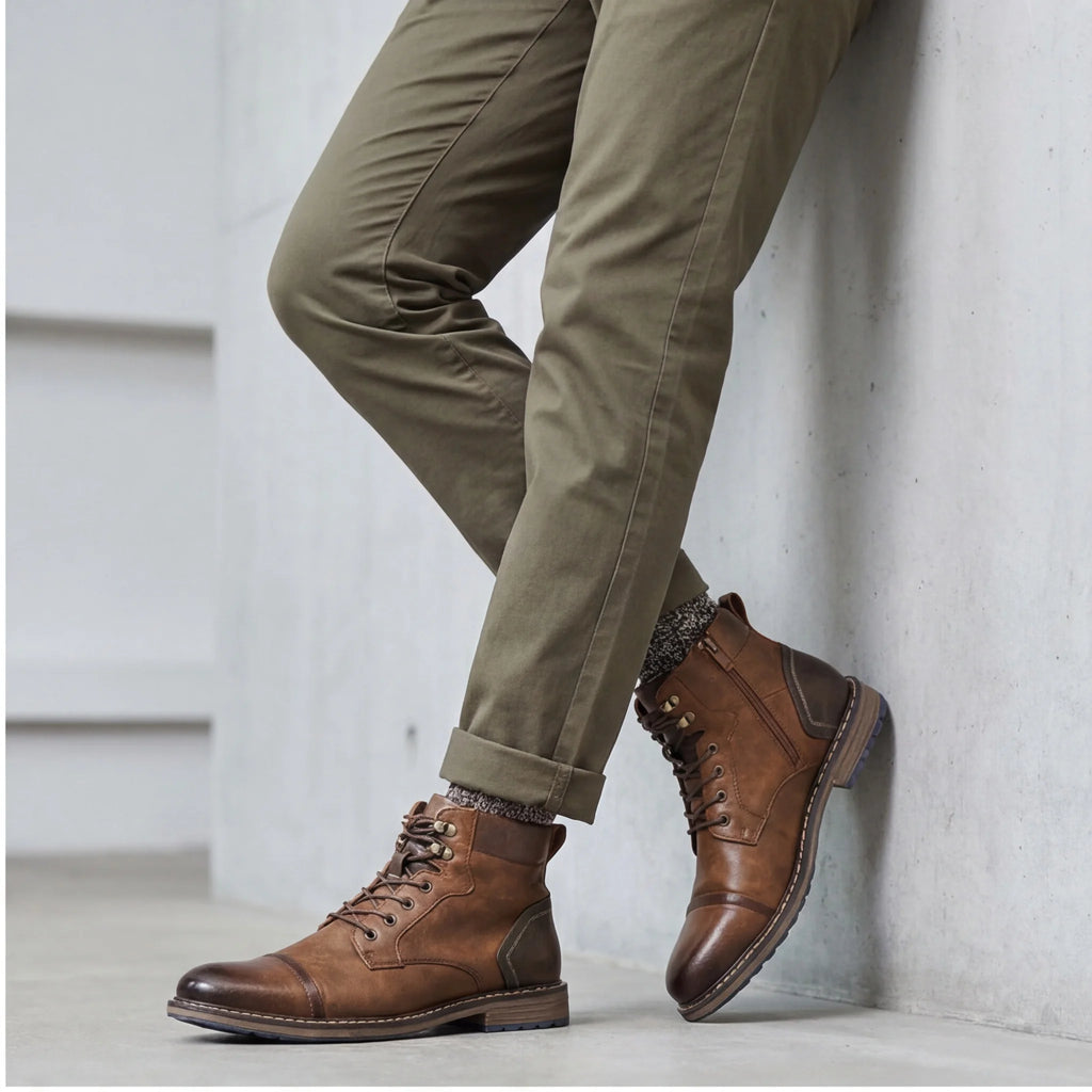Men's Comfortable Retro Ankle Boots