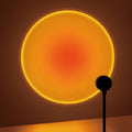 GoldenHour Sunset Projection Lamp – 360° Rotating USB Mood Light