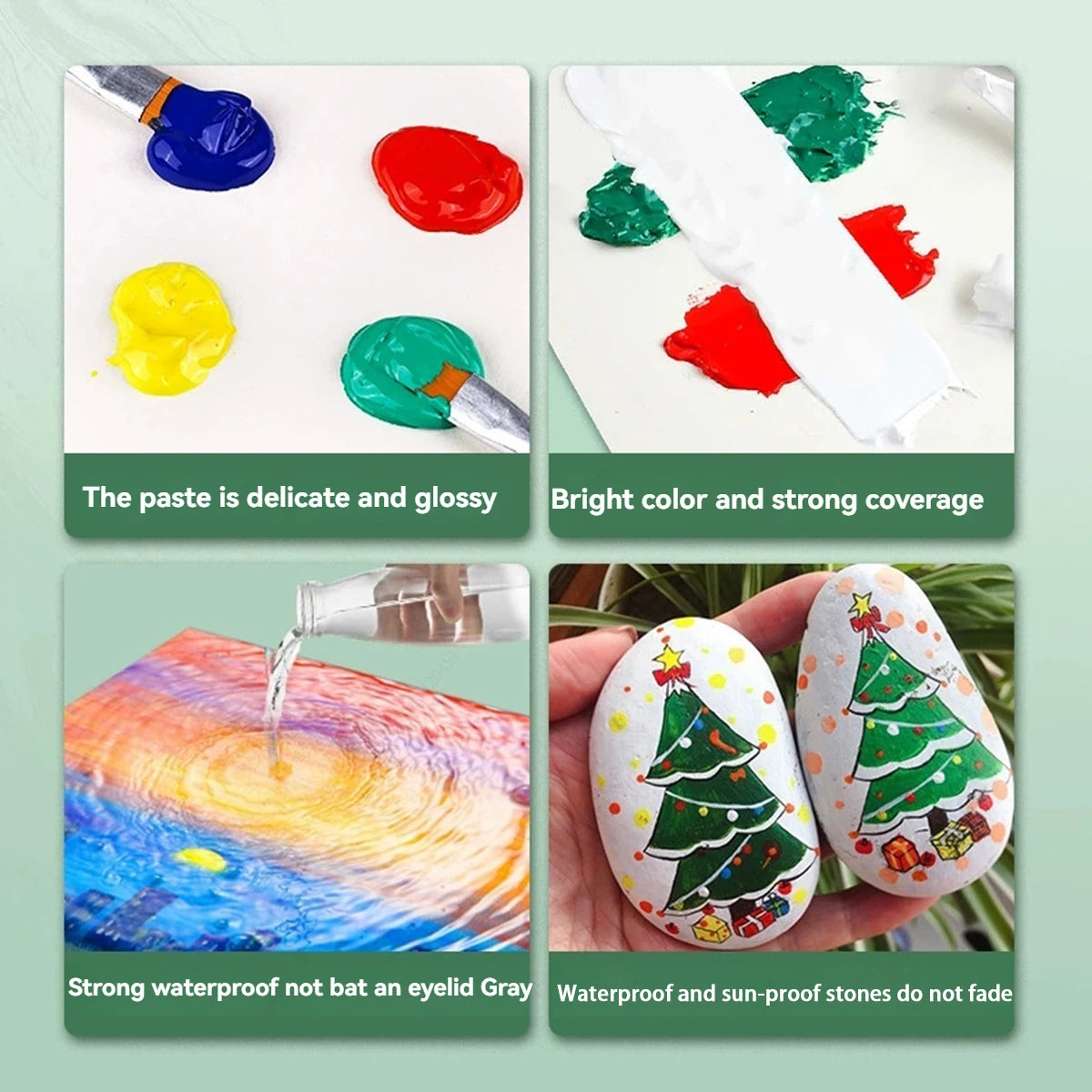 Acrylic Paint Set of 5ml Bottles