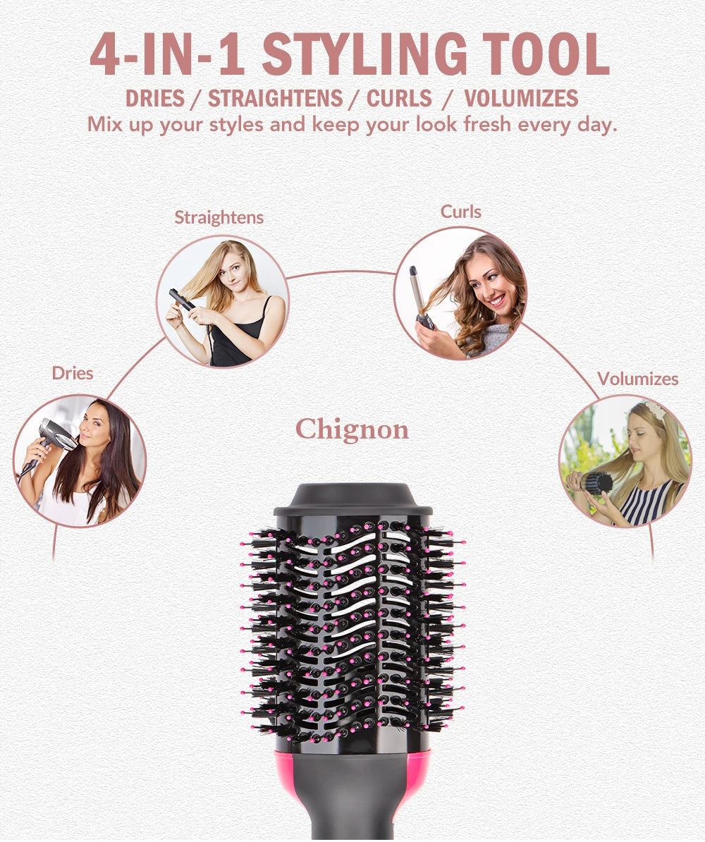 One-Step Hot Air Brush & Blowout Styler