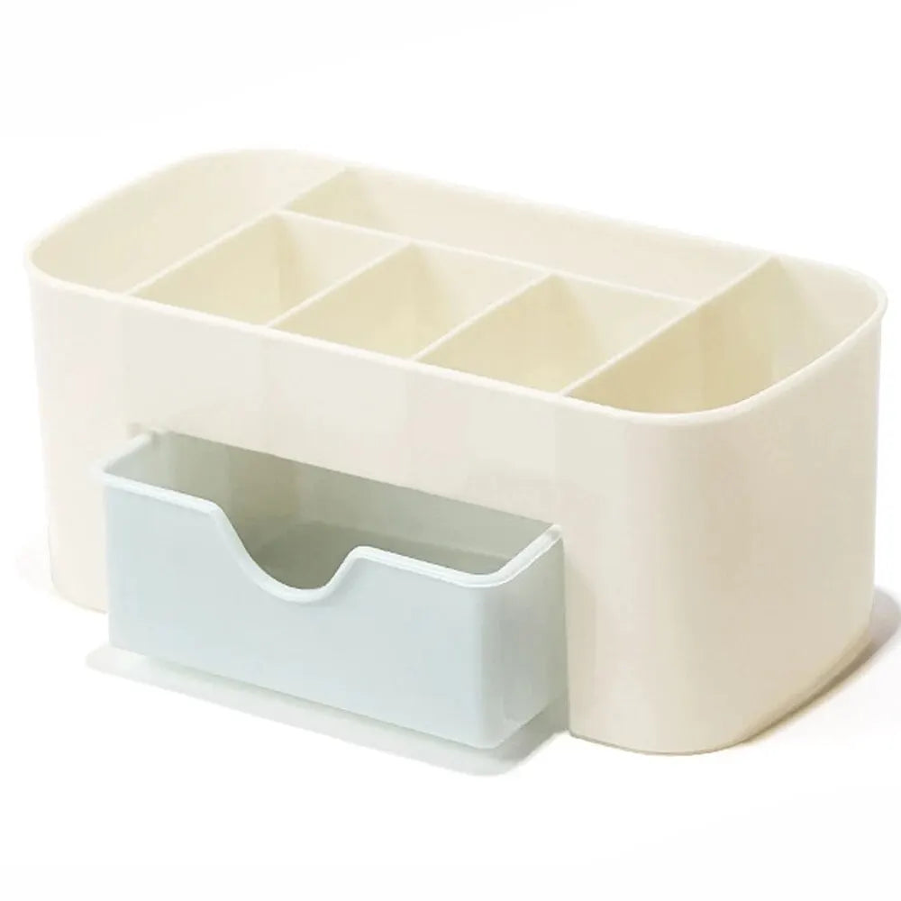 Nail Art Organizer Box – Desktop Drawer Storage for Cosmetics & Tools