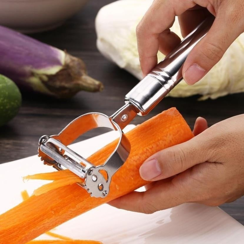 Stainless Steel Vegetable Grater and Peeler