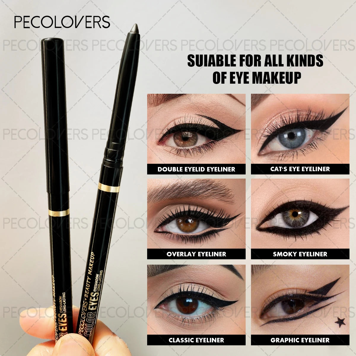 Green Waterproof Eyeliner Pencil