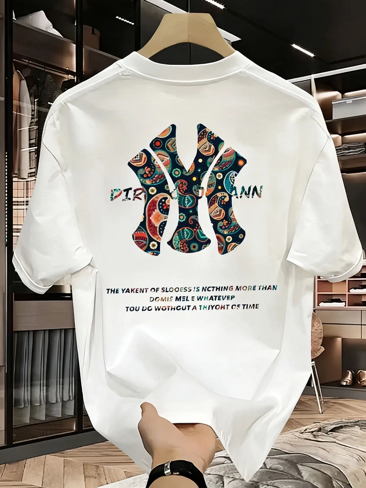 Men's Casual Printed Summer T-Shirt