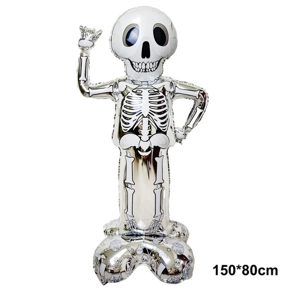 Halloween Foil Balloons – Large Standing Haunted House Balloons