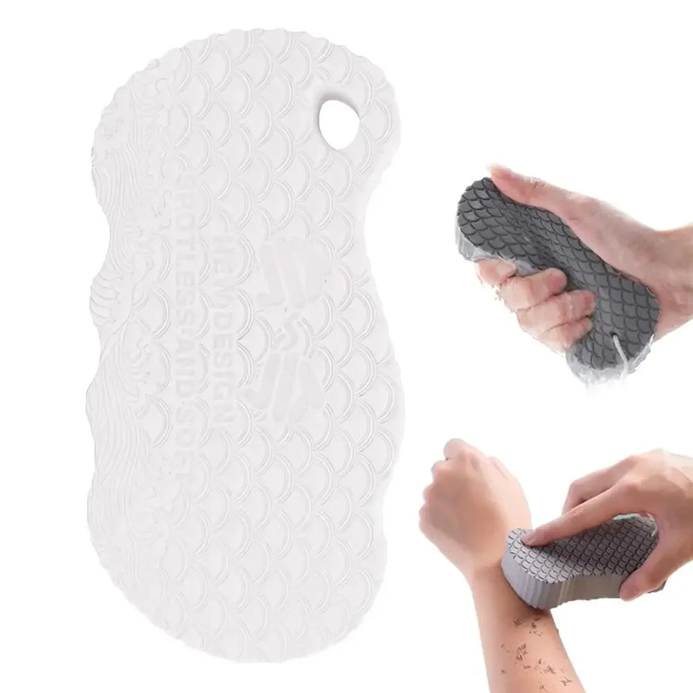 3D Exfoliating Bath Sponge — Dead Skin Remover Shower Scrubber