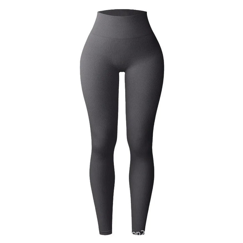 FlexKnit Seamless High-Waist Yoga Leggings