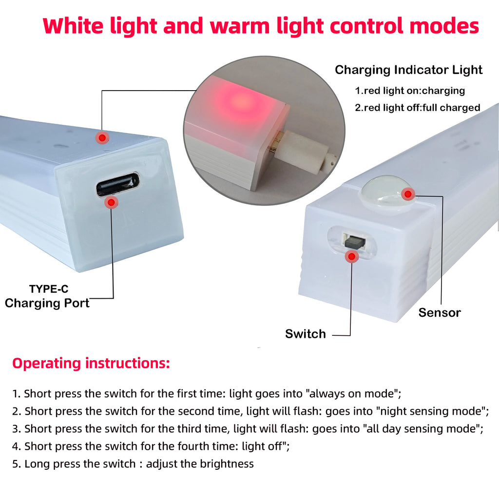 Motion Sensor LED Night Light – Wireless