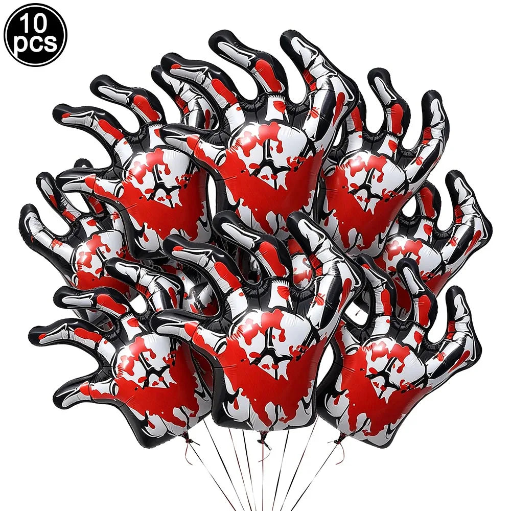 Halloween Foil Balloons – Large Standing Haunted House Balloons