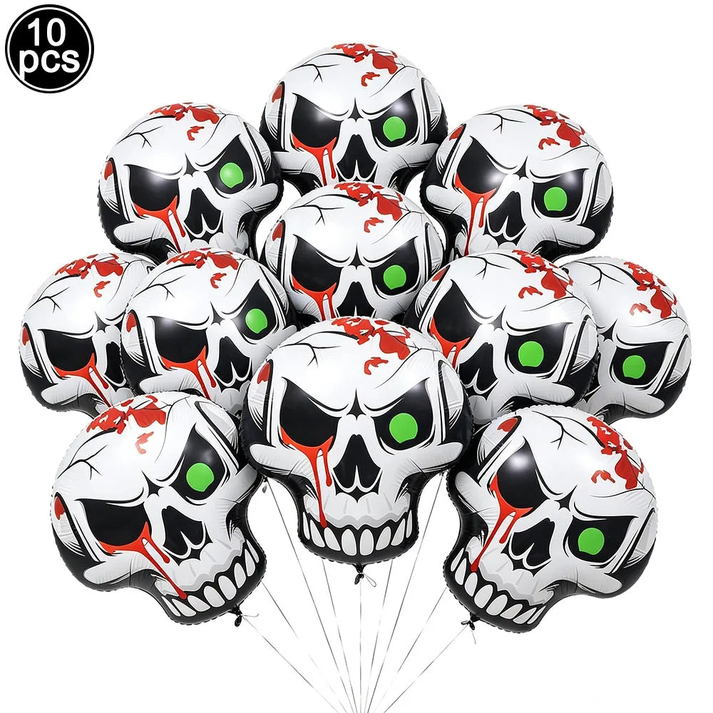 Halloween Foil Balloons – Large Standing Haunted House Balloons