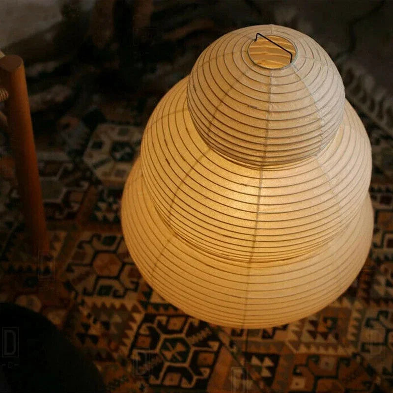 Akari Noguchi-Style Paper Table Lamp