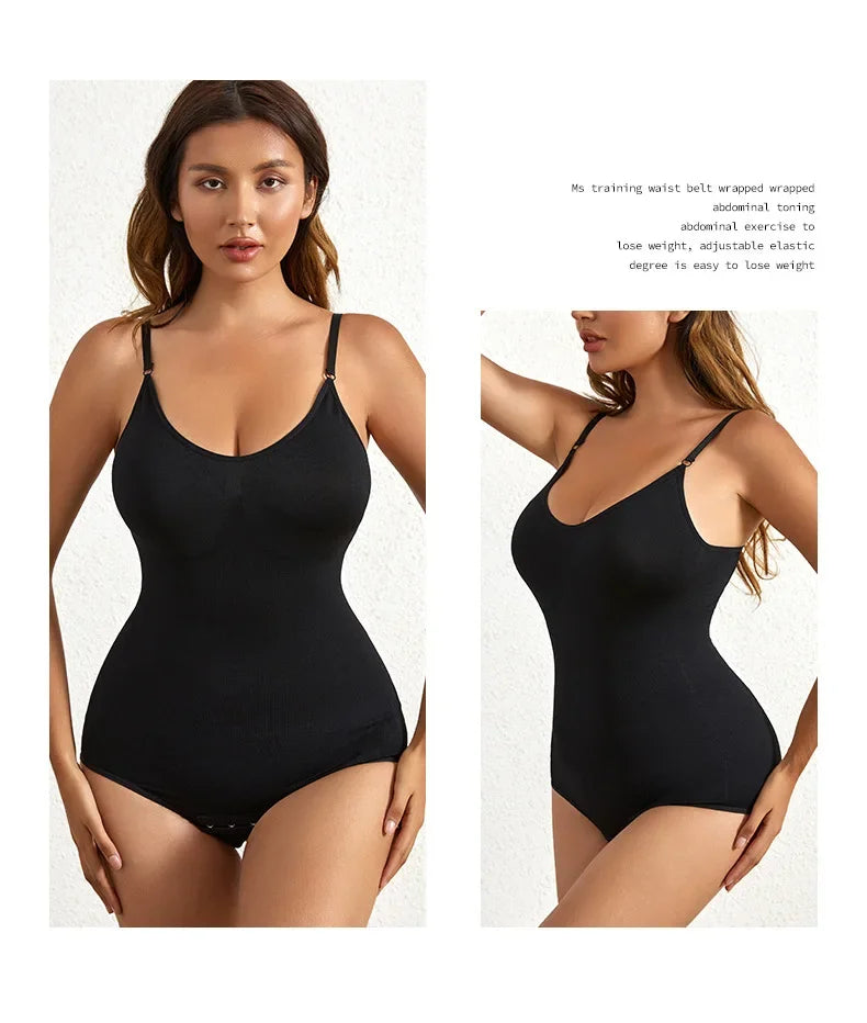 Women's Seamless Tummy Control Shapewear Bodysuit