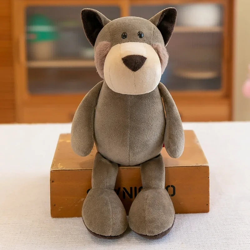 Jungle Animal Plush Toy Set – Soft Stuffed Wildlife Friends
