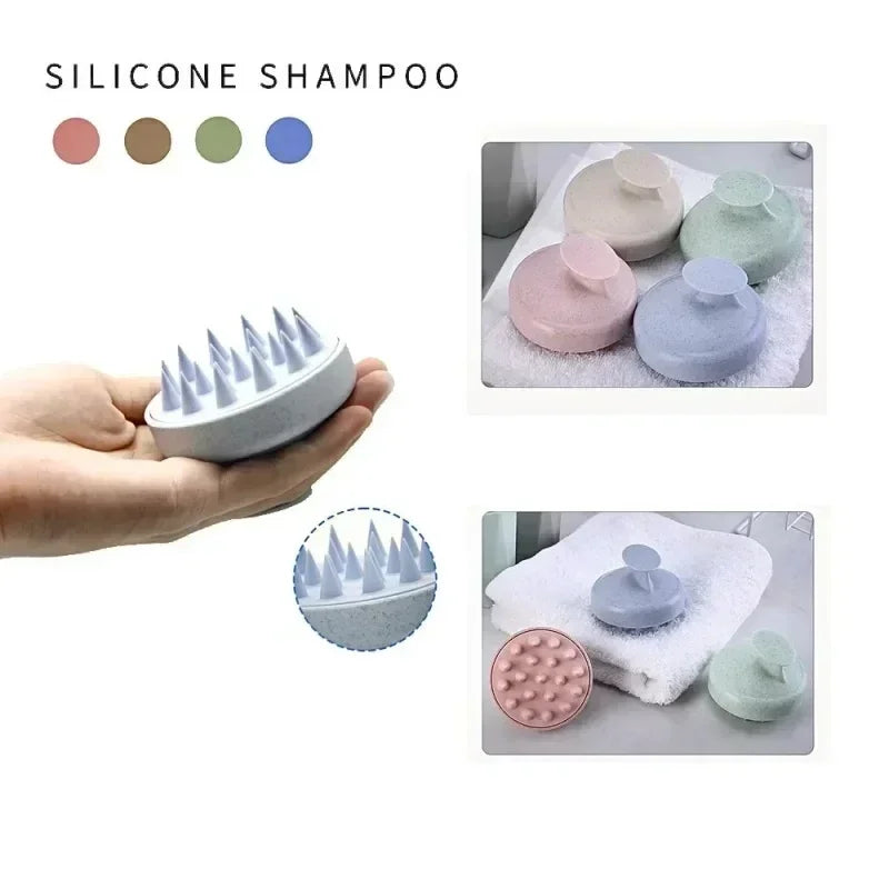 Scalp Massage Brush — Wet & Dry Head Cleansing Brush