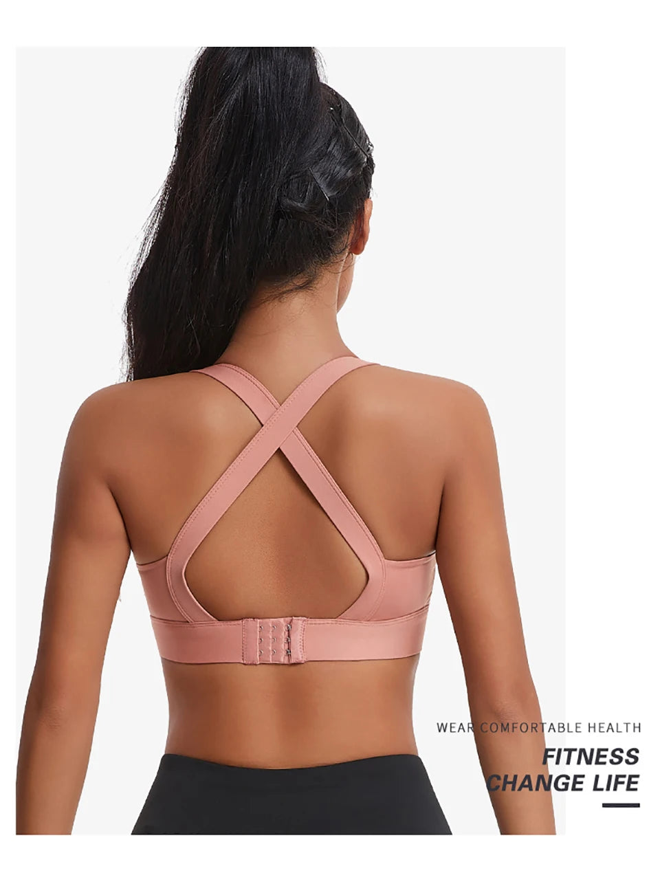 Women's High Impact Padded Sports Bra