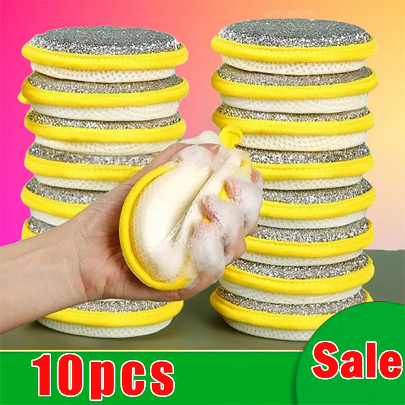 Double-Sided Dishwashing Sponge