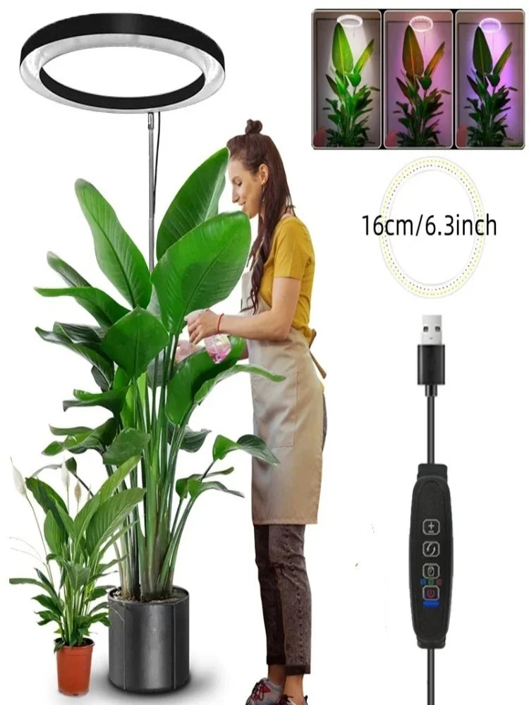 165cm Full-Spectrum LED Grow Light for Indoor Plants