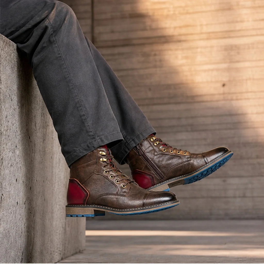 Men's Comfortable Retro Ankle Boots