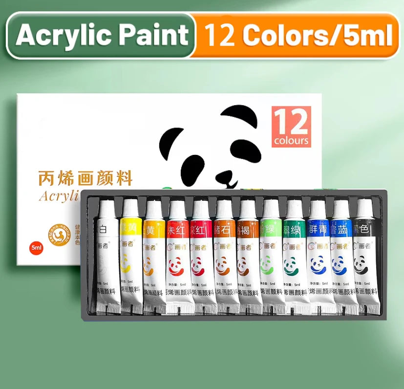 Acrylic Paint Set of 5ml Bottles