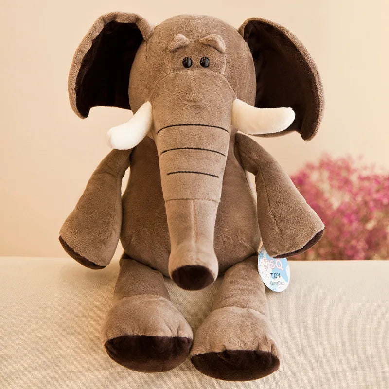 Jungle Animal Plush Toy Set – Soft Stuffed Wildlife Friends