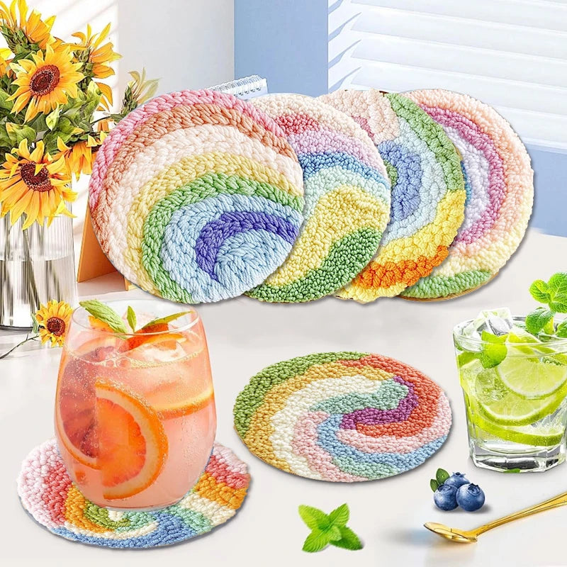 Punch Needle Coaster Kit