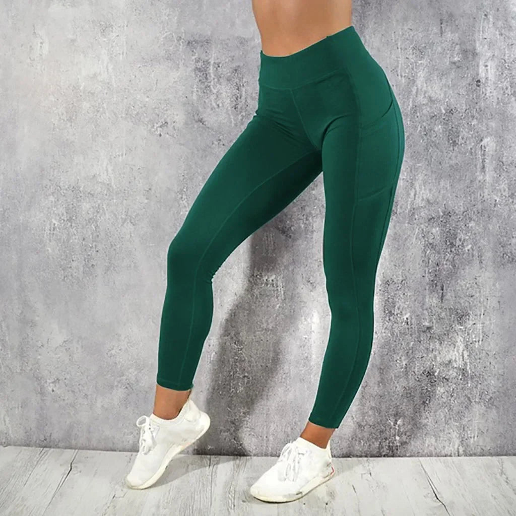 Women's High Waist Yoga Leggings with Pockets