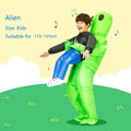 Inflatable Alien Costume – Funny Blow-Up Halloween Costume for Kids