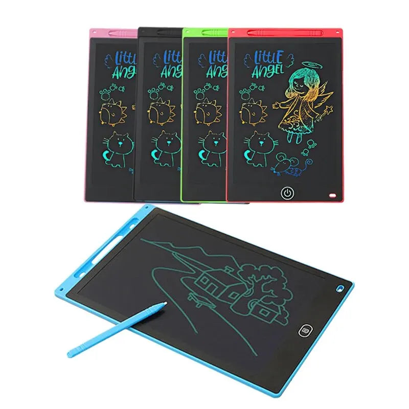 Kids LCD Drawing Tablet – Rechargeable Erasable Doodle Board